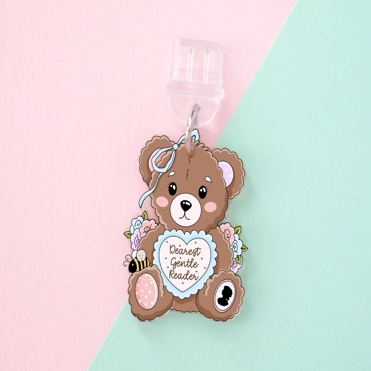 Book Bear - USB-C Charm