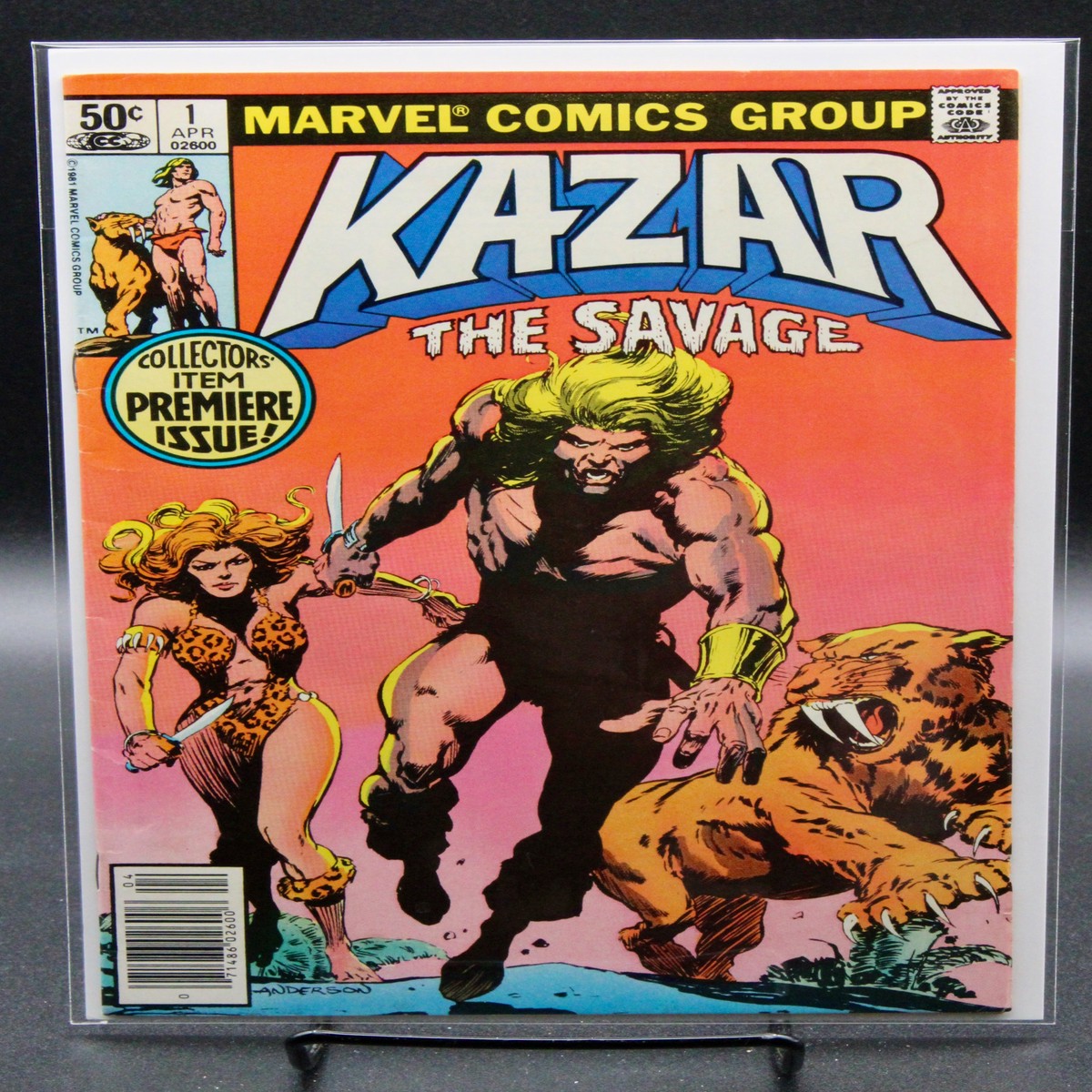 Ka-Zar the Savage 1 Marvel (1981)