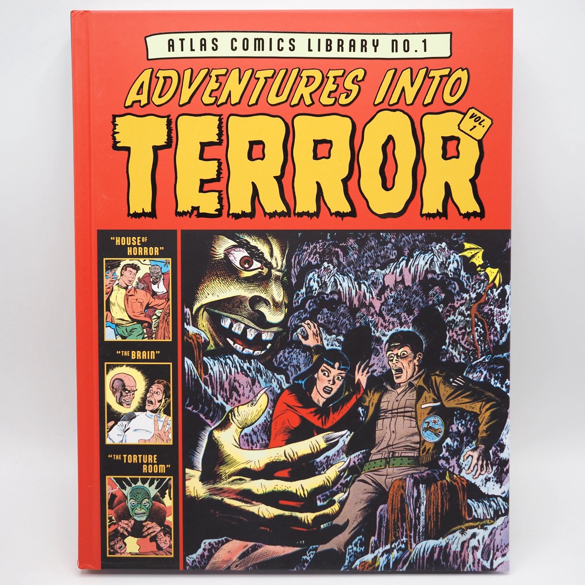 Atlas Comics Library No 1 Adventures Into Terror – Hardcover Comic Book