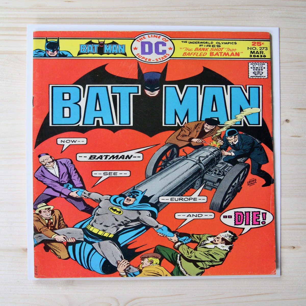 Batman 273 DC (1976) 75 VF- Batman Underworld Olympics 76