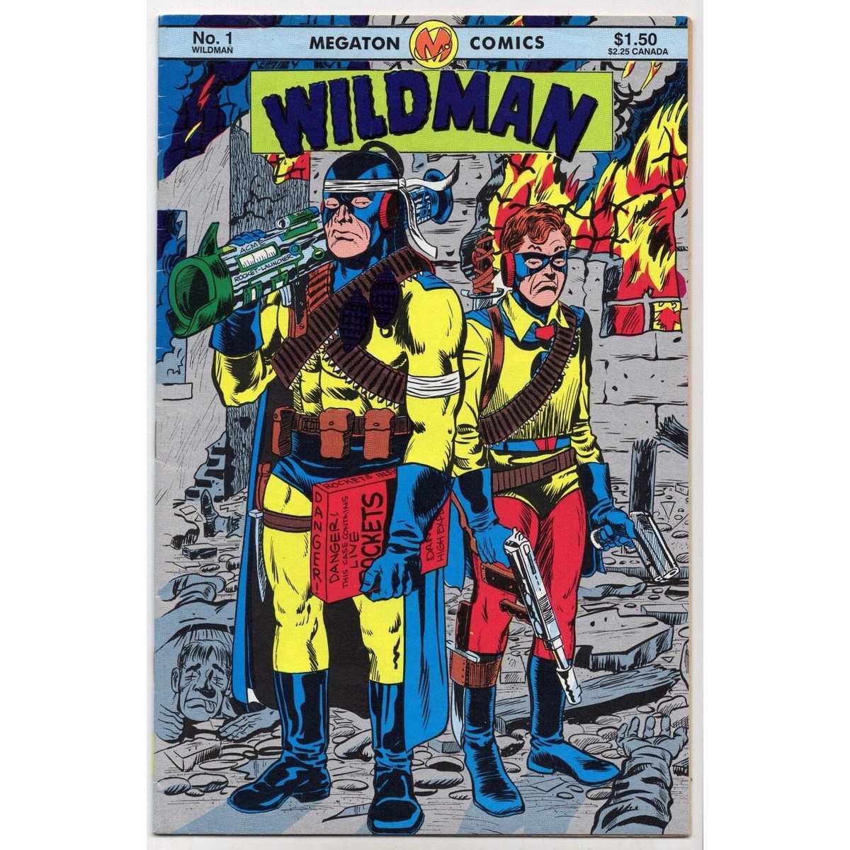Grass Greens WILDMAN 1 Megaton Comics (1987) 1st Youngblood