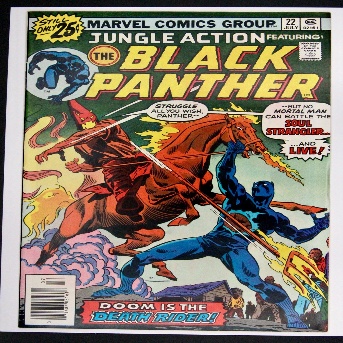 Jungle Action Black Panther 22 Marvel (1976) VF