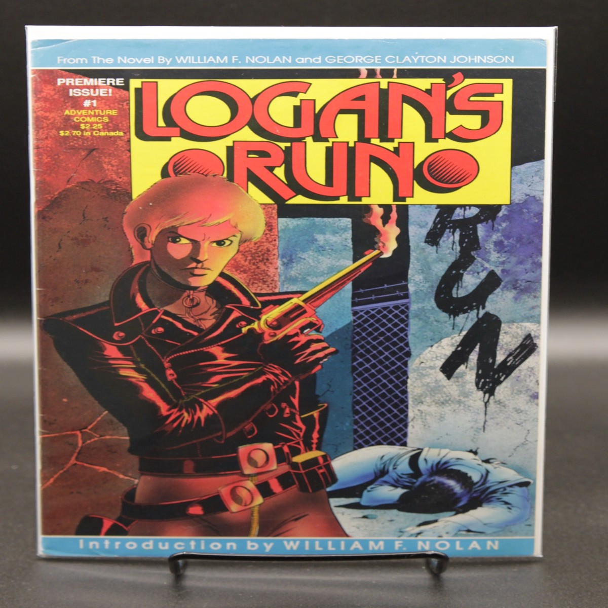 Logans Run 1 Adventure Comics 1990 Comic Book Issue