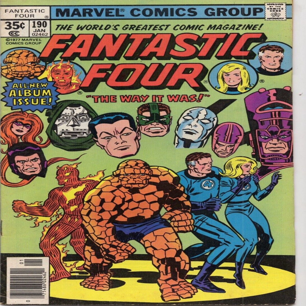 Fantastic Four 190 – Marvel (1978) Comic Book Classic Bronze Age Issue