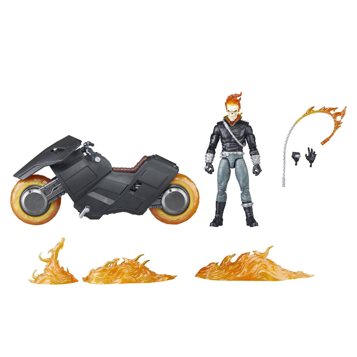 MARVEL 85TH ANN LEGENDS GHOST RIDER W CYCLE 6IN AF