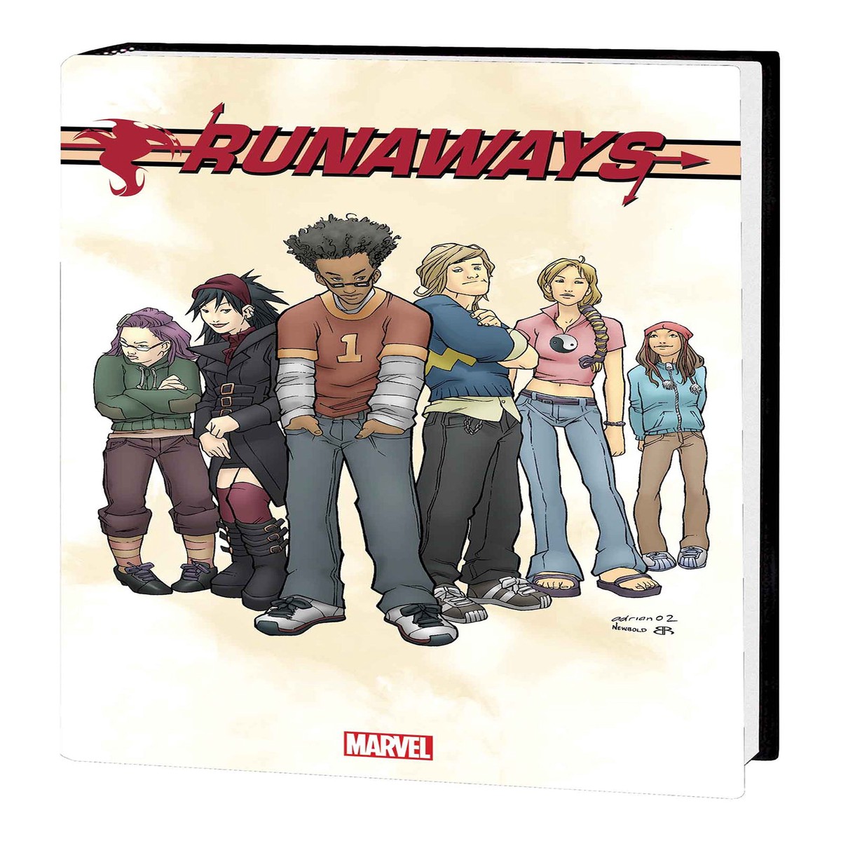 RUNAWAYS BY BRIAN K VAUGHAN ADRIAN ALPHONA OMNIBUS HC