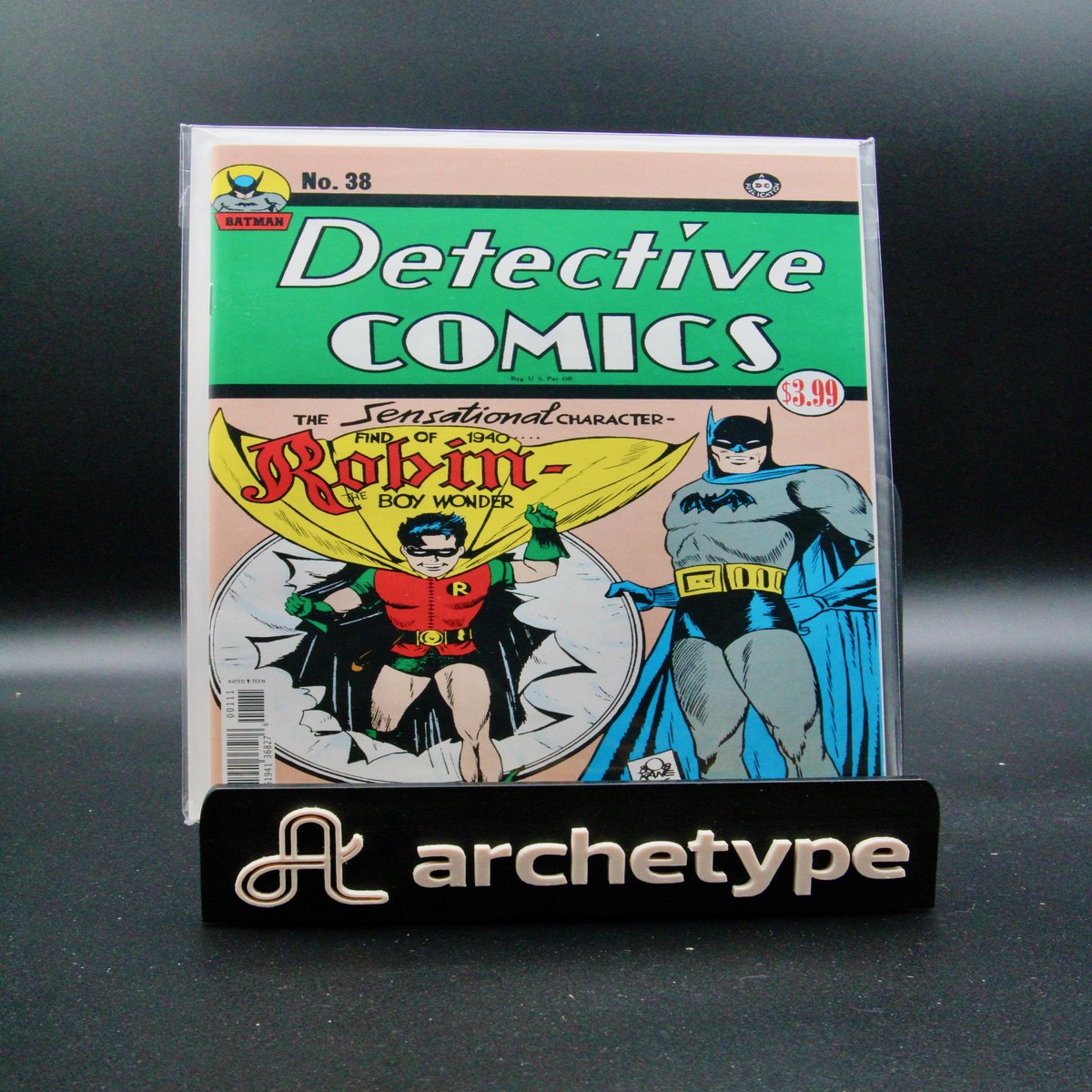 Detective Comics 38 DC (1940) Facsimile Reprint