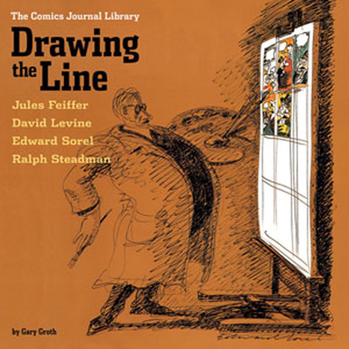 The Comics Journal Library Vol 4 Drawing the Line