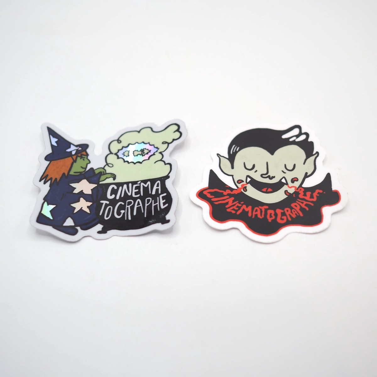 Cinmatographe Halloween Stickers