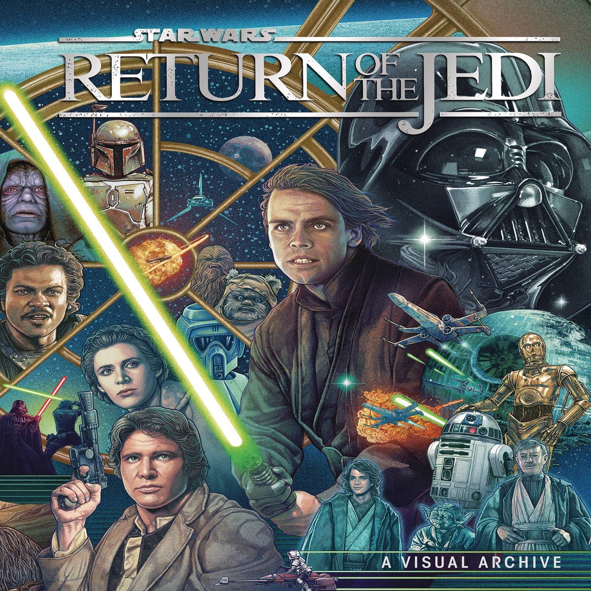 STAR WARS RETURN OF THE JEDI VISUAL ARCHIVE HC (C 0-1-0)
