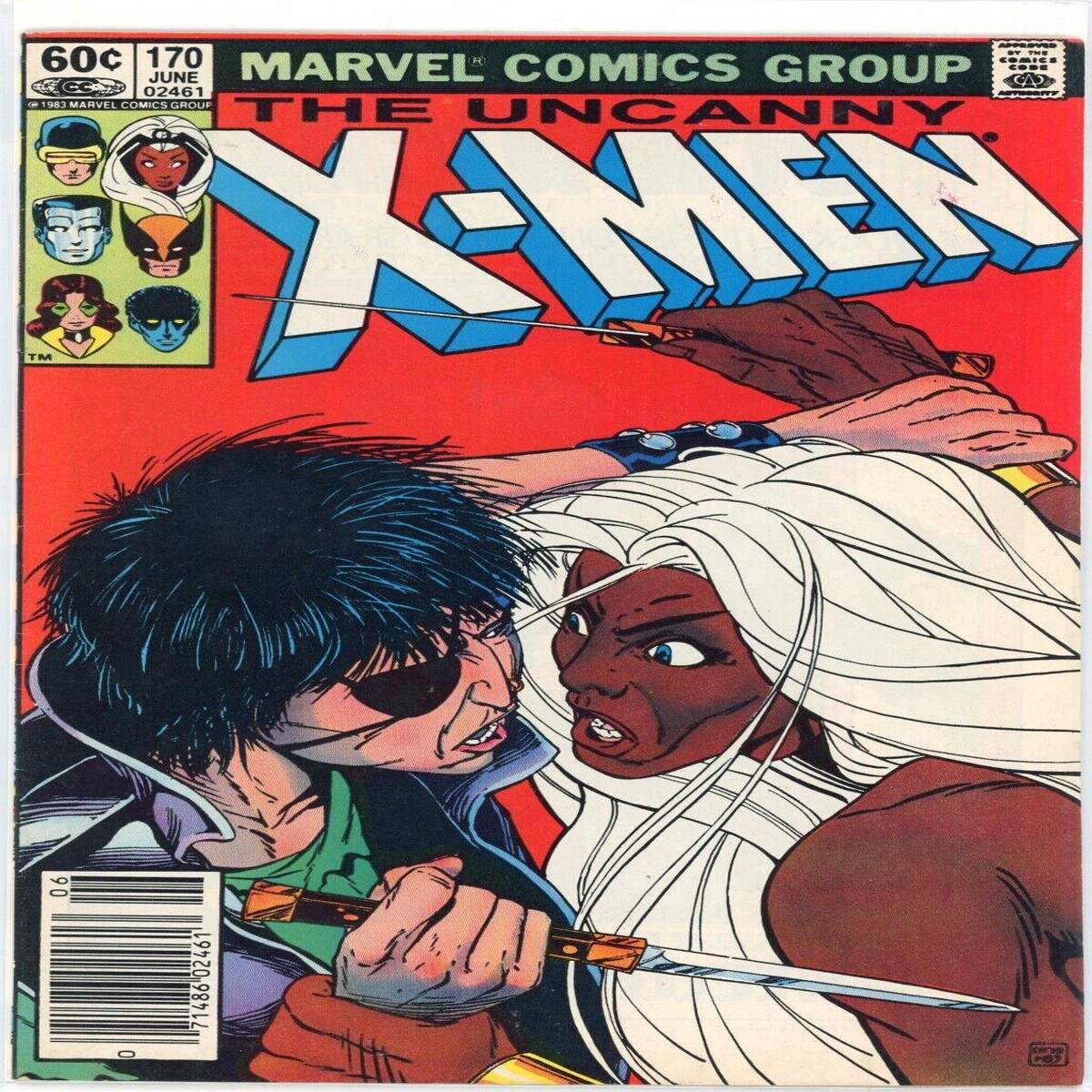 Uncanny X-Men 170 Marvel Comics (1983)