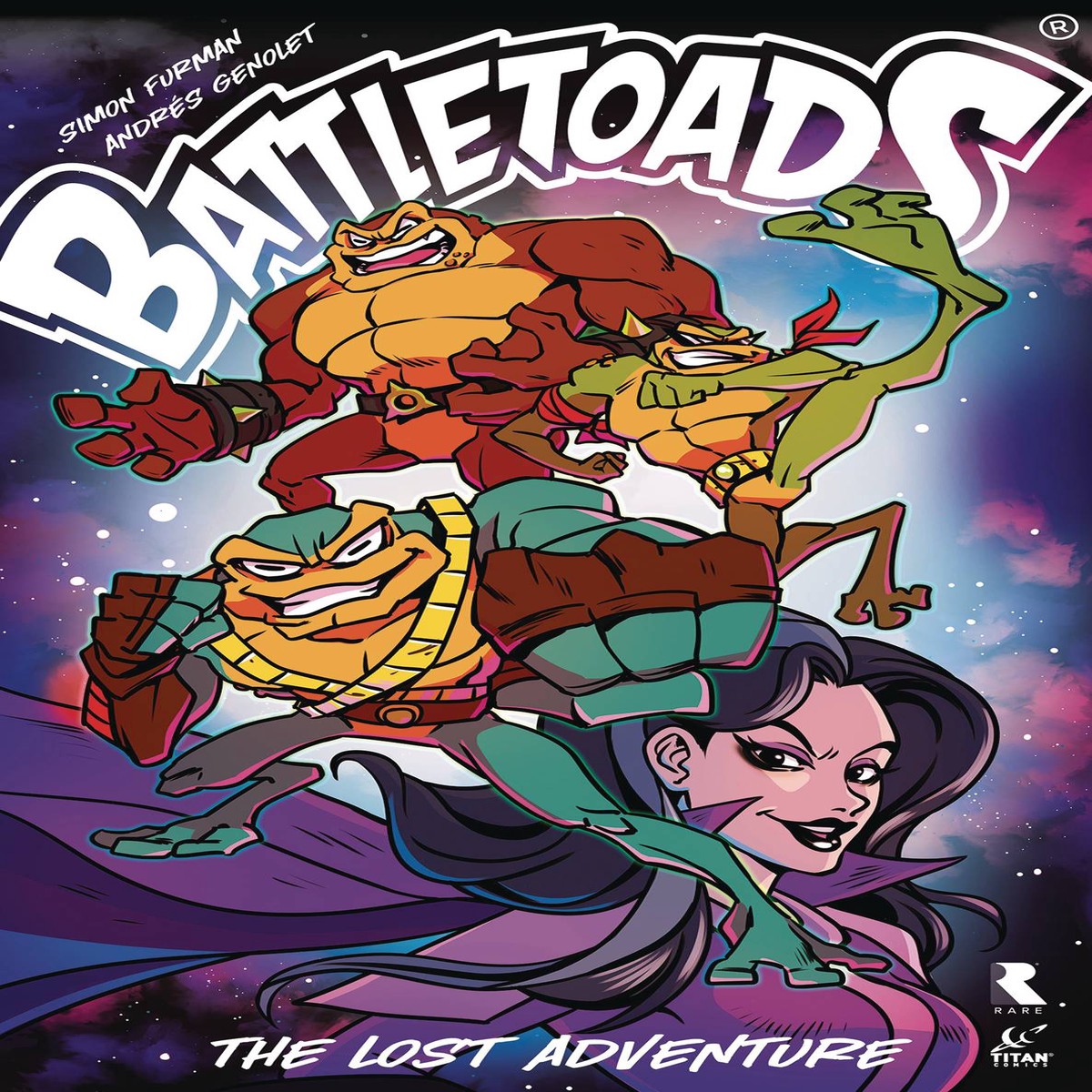 BATTLETOADS THE LOST ADVENTURE TP (C 0-1-2)