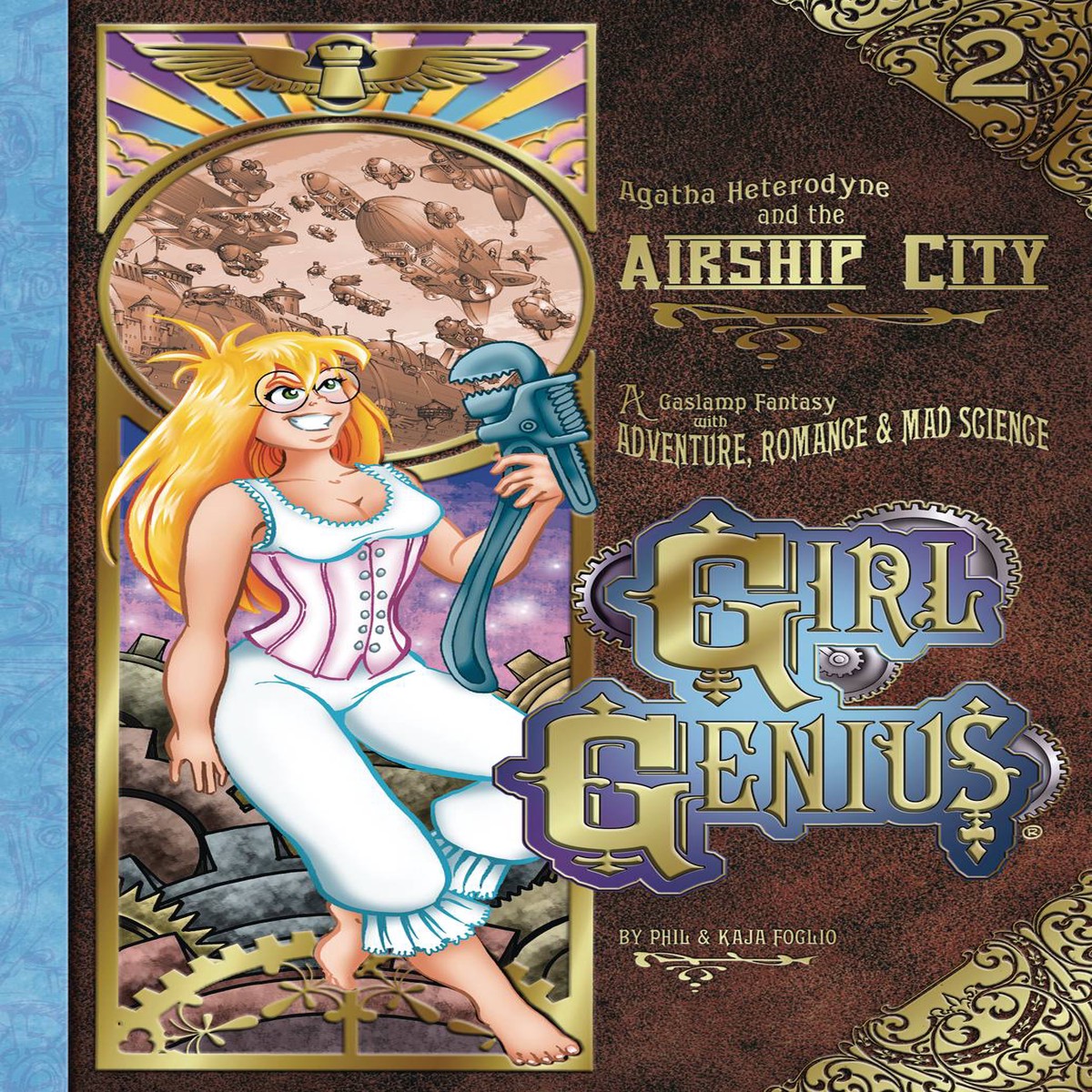 GIRL GENIUS TP VOL 02 AGATHA THE AIRSHIP CITY (NEW PTG)