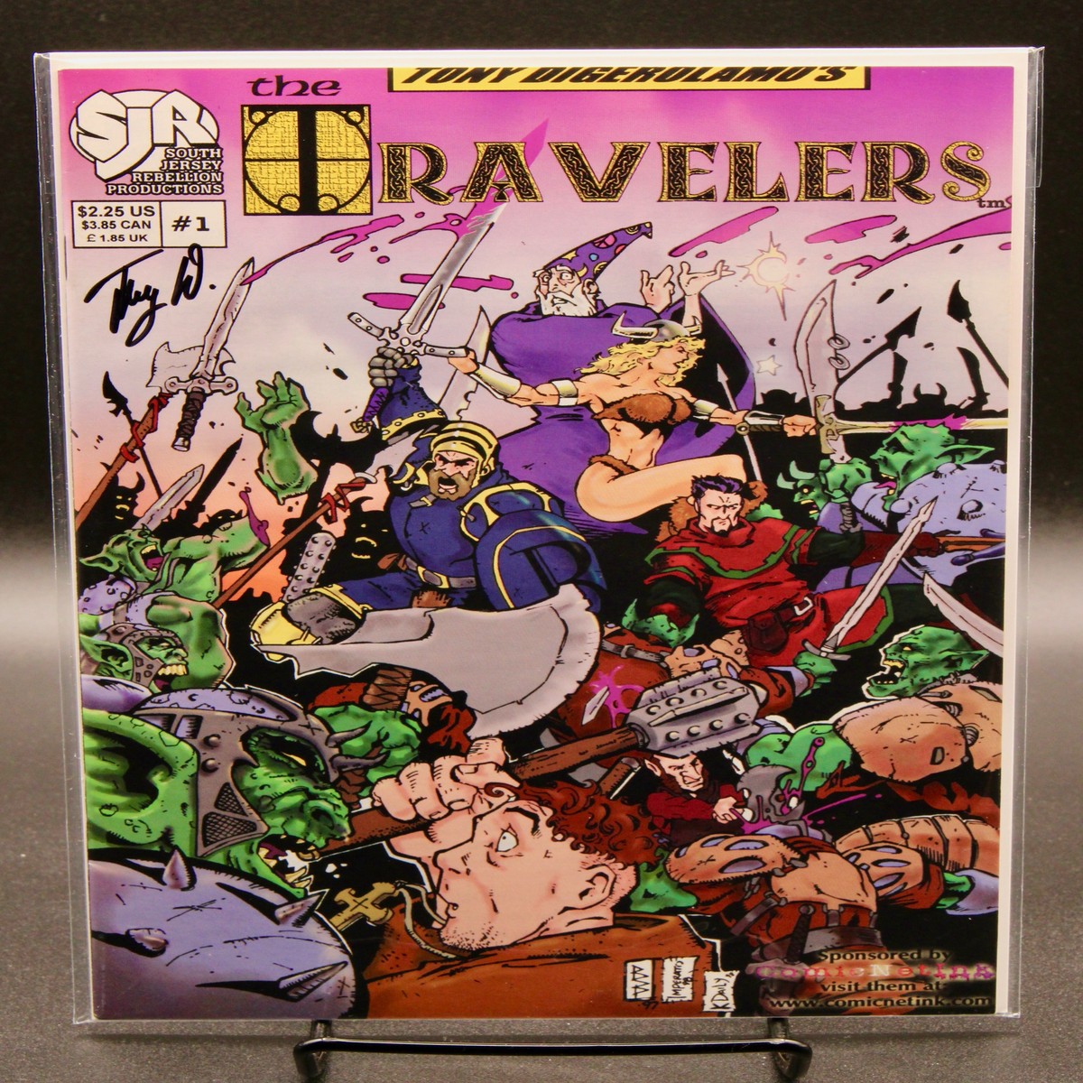 The Travelers 1 South Jersey Rebellion Signed Comic Book