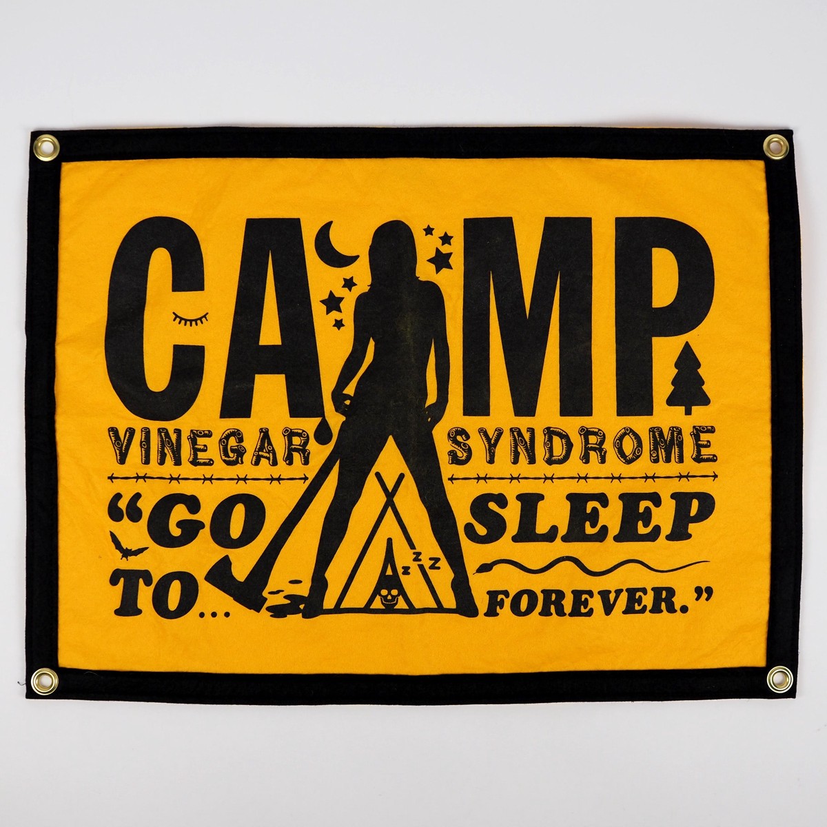 Vinegar Syndrome Camp Flag