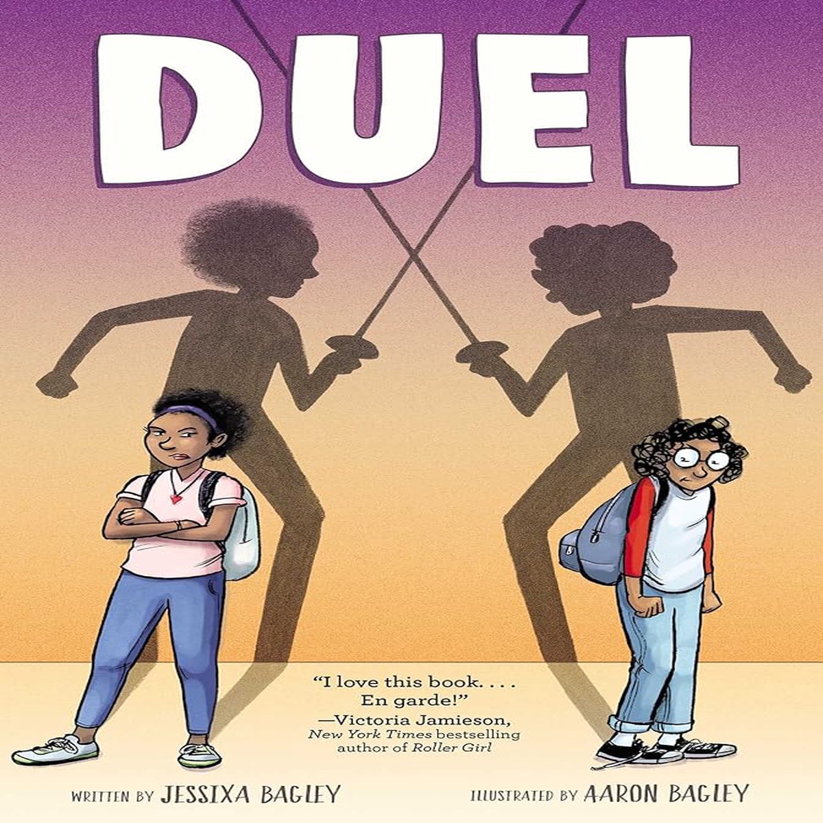 Duel by Jessixa Bagley Aaron Bagley (Paperback)