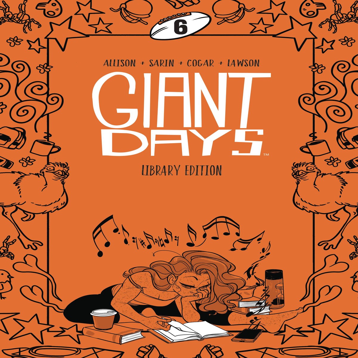 GIANT DAYS LIBRARY ED HC VOL 06 (C 0-1-2)