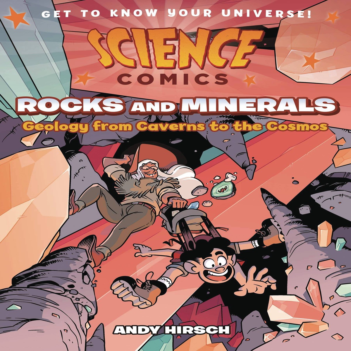SCIENCE COMICS ROCKS MINERALS GN (C 1-1-0)