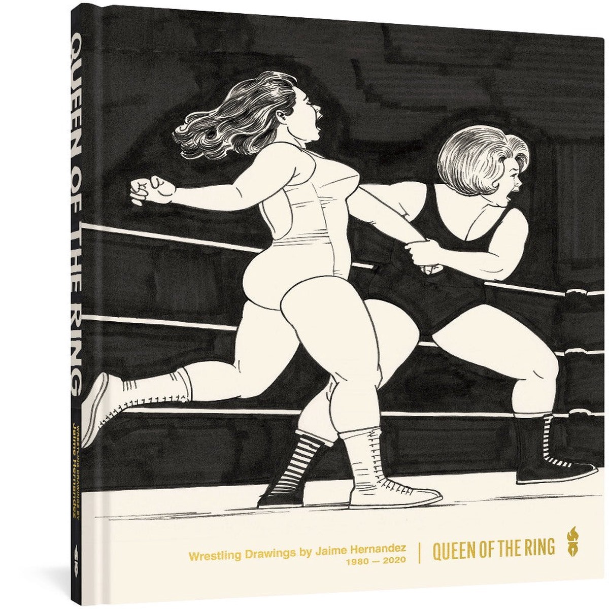 Queen of the Ring Wrestling Drawings by Jaime Hernandez 1980-2020