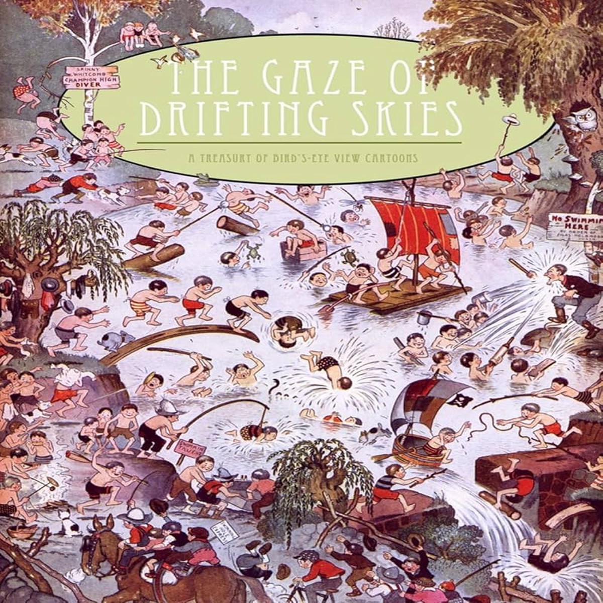 The Gaze Of Drifting Skies A Treasury Of Birds Eye Cartoon Views