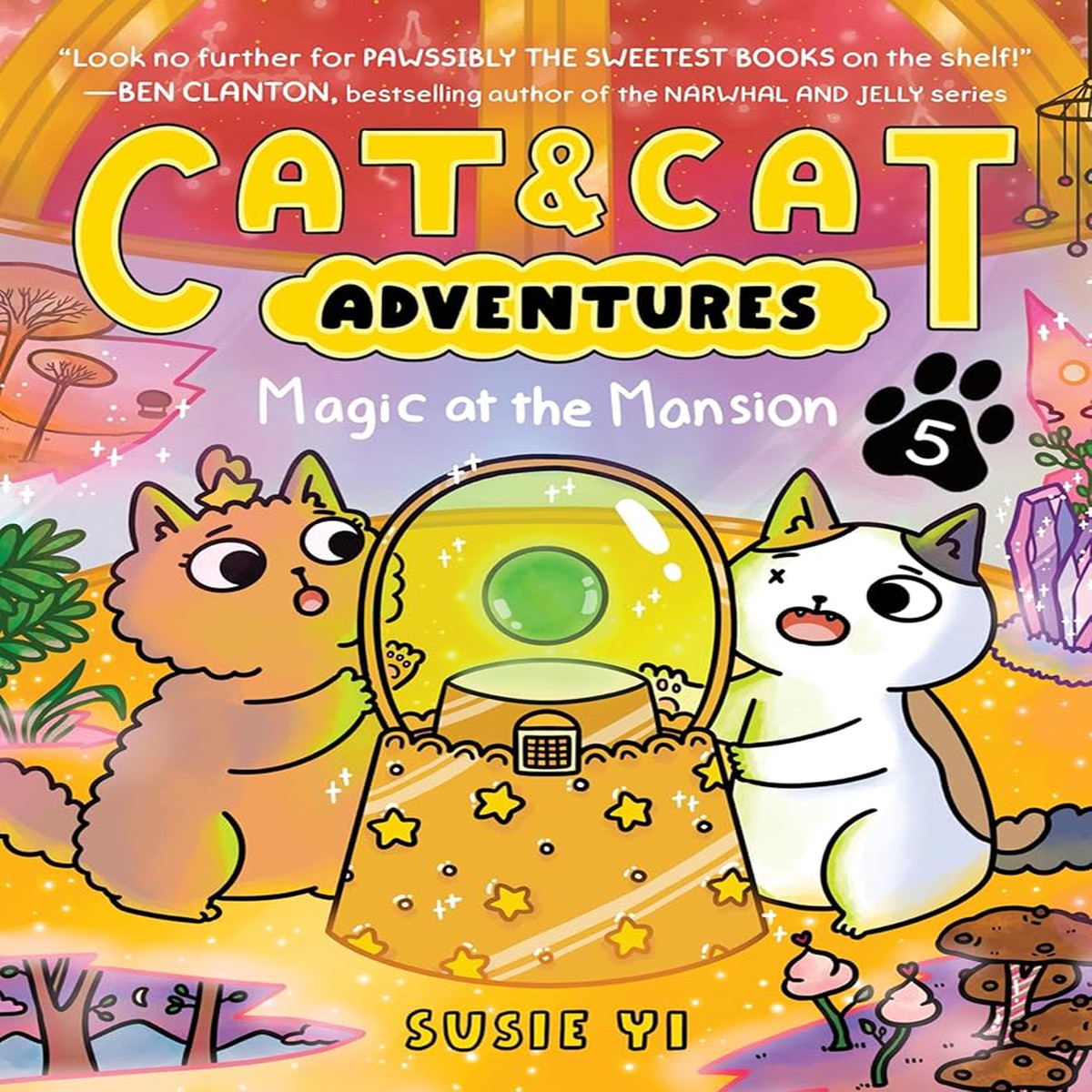 Cat Cat Adventures Magic at the Mansion A Graphic Novel (Cat Cat Adventures 5)