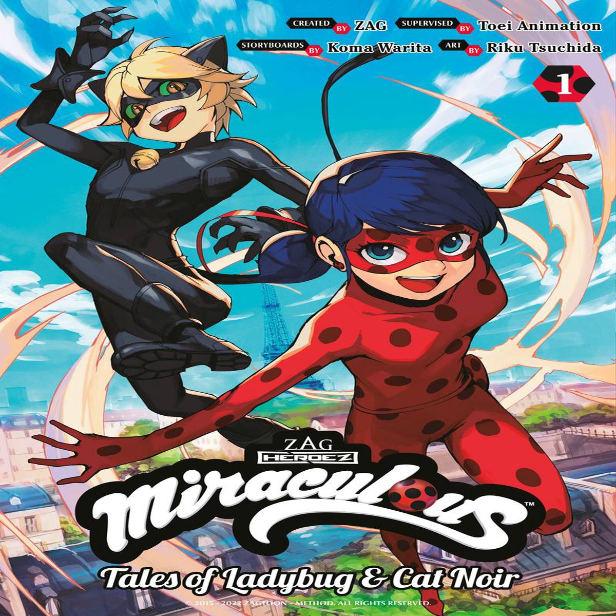 MIRACULOUS TALES OF LADYBUG CAT NOIR MANGA GN VOL 01
