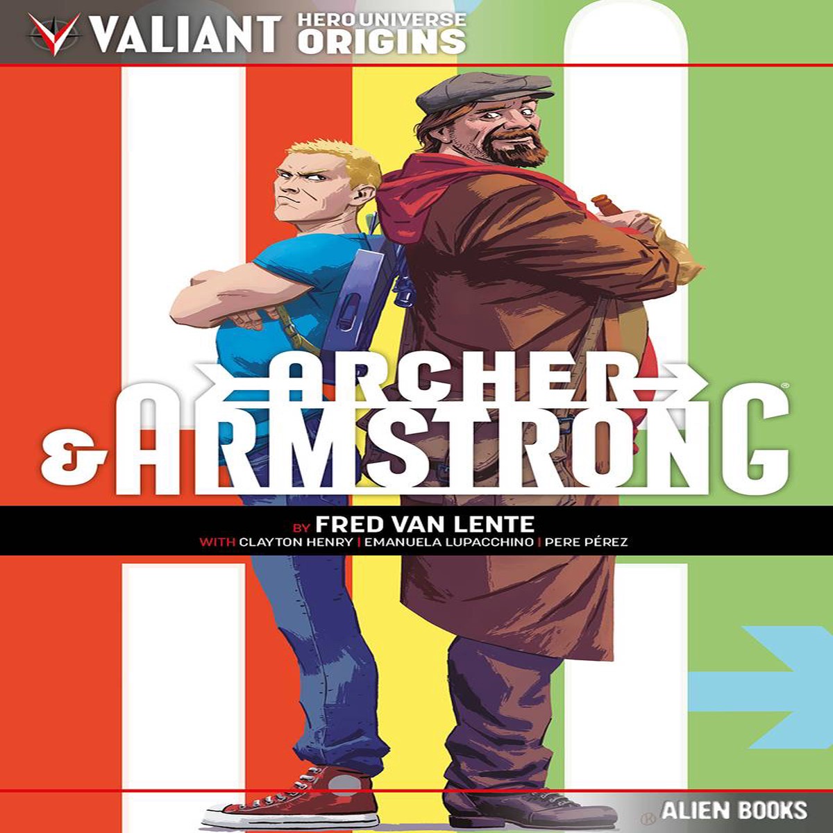 VALIANT UNIVERSE HERO ORIGINS ARCHER ARMSTRONG TP