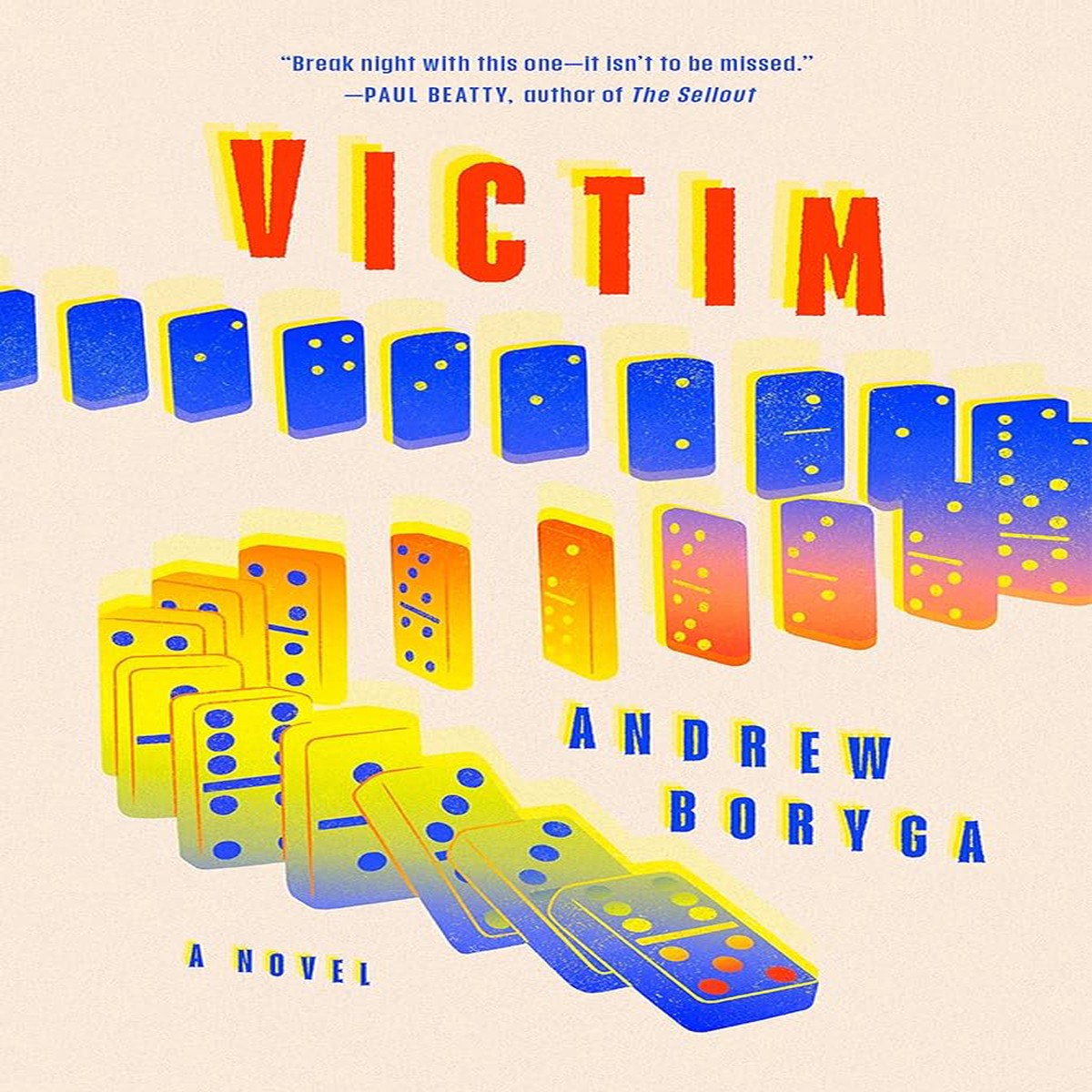 Victim A Novel by Andrew Boryga (Hardcover)