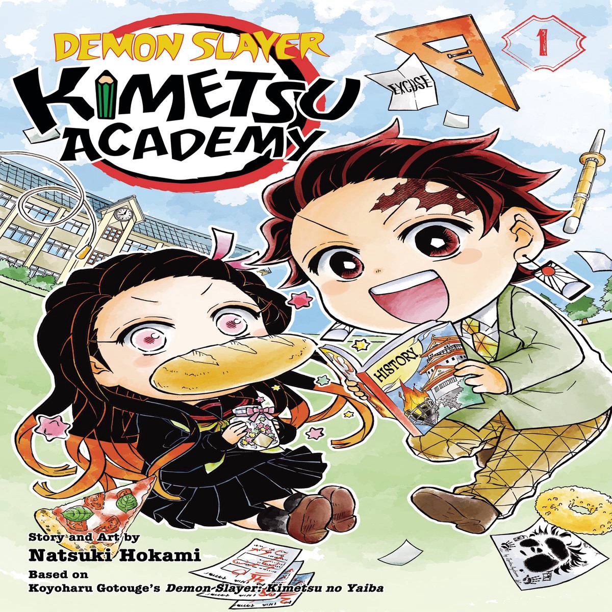 DEMON SLAYER KIMETSU ACADEMY GN VOL 01 (C 0-1-2)