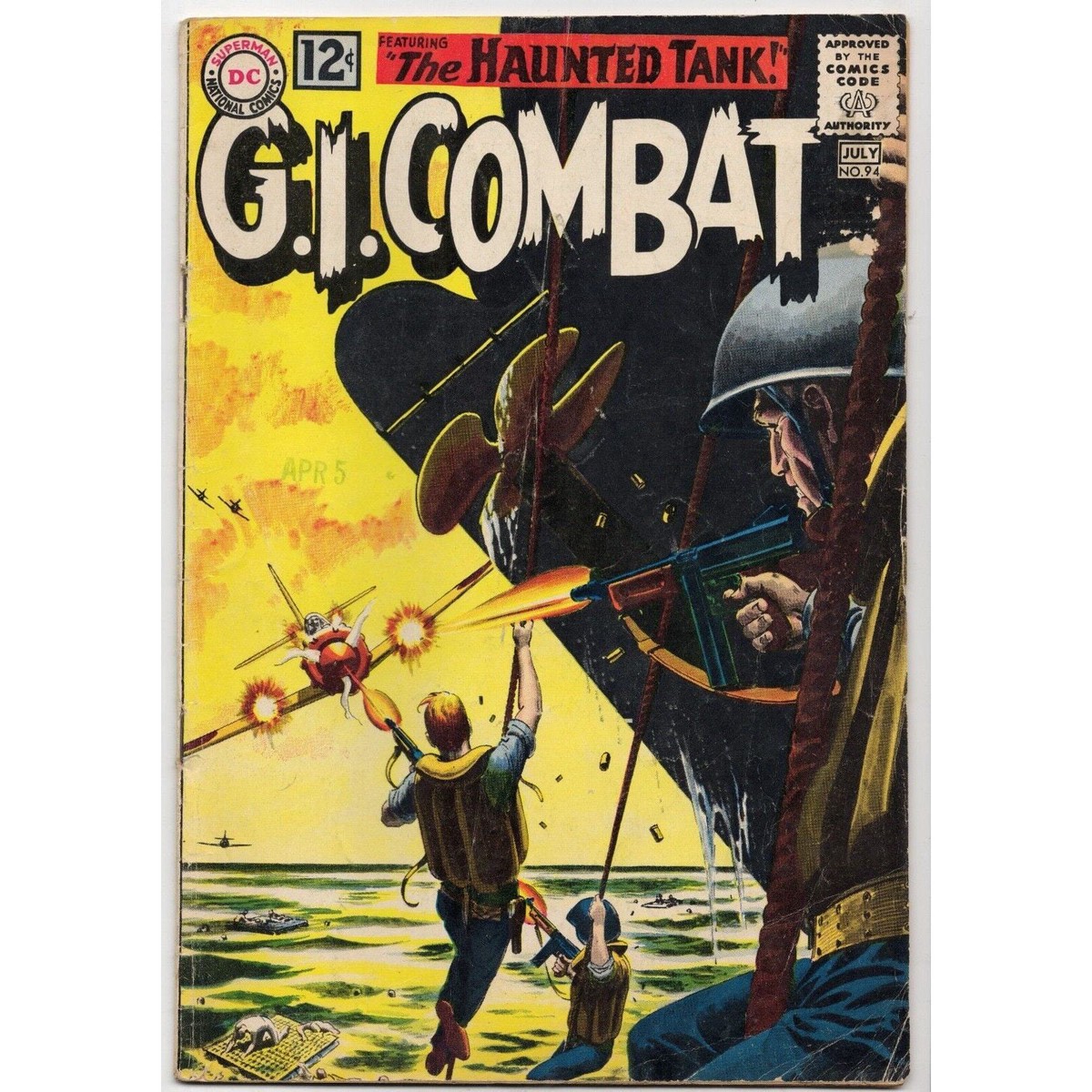 GI Combat 94 DC Comics (1962)
