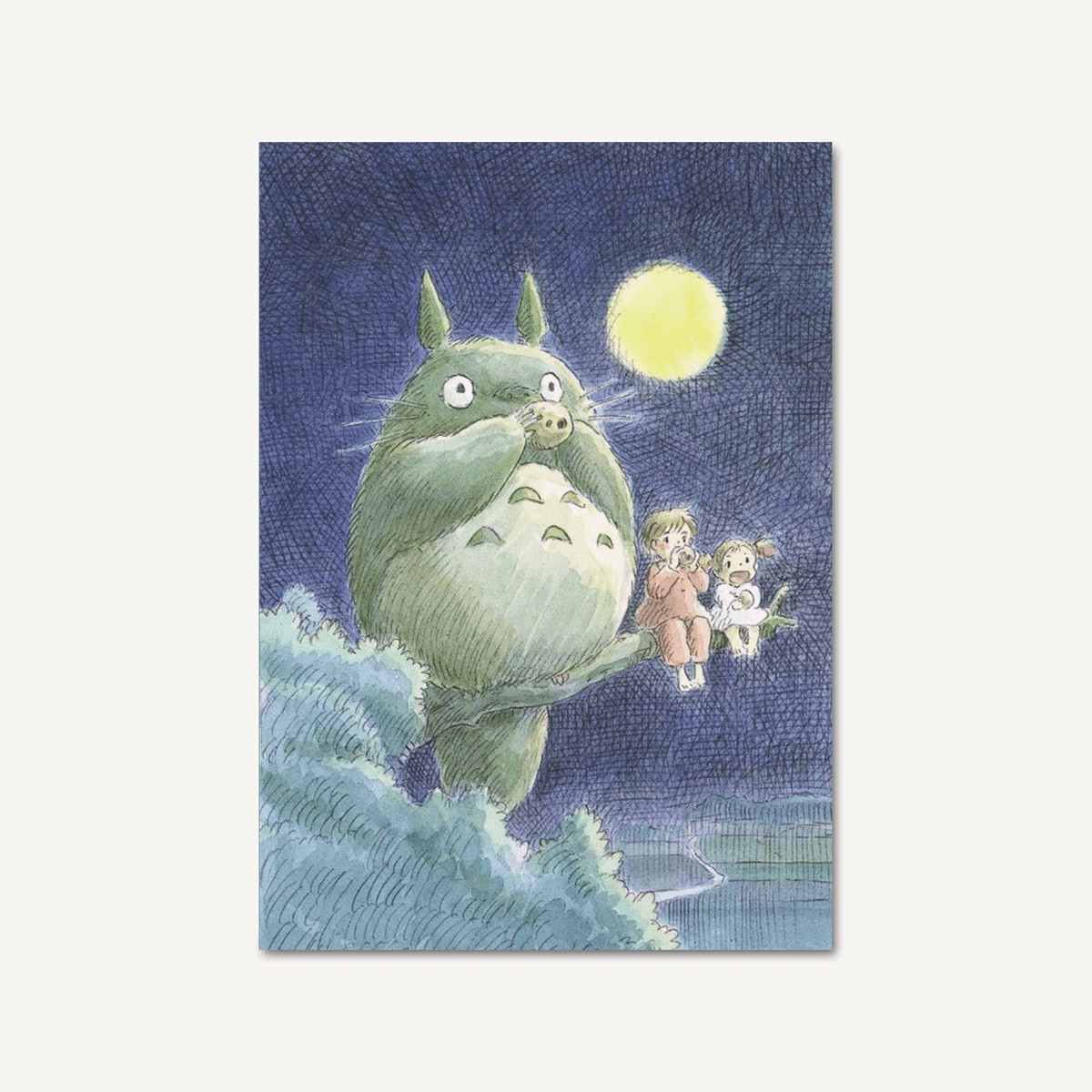Studio Ghibli My Neighbor Totoro Journal (Ocarina Under the Moon)