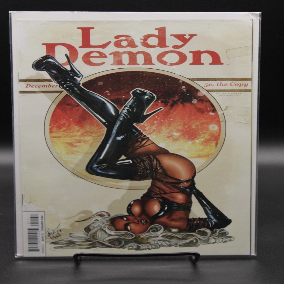Lady Demon 1 Dynamite Comics (2014) Poulat Cover