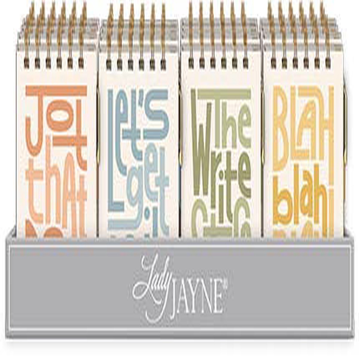 Mark My Words Spiral Notebooks