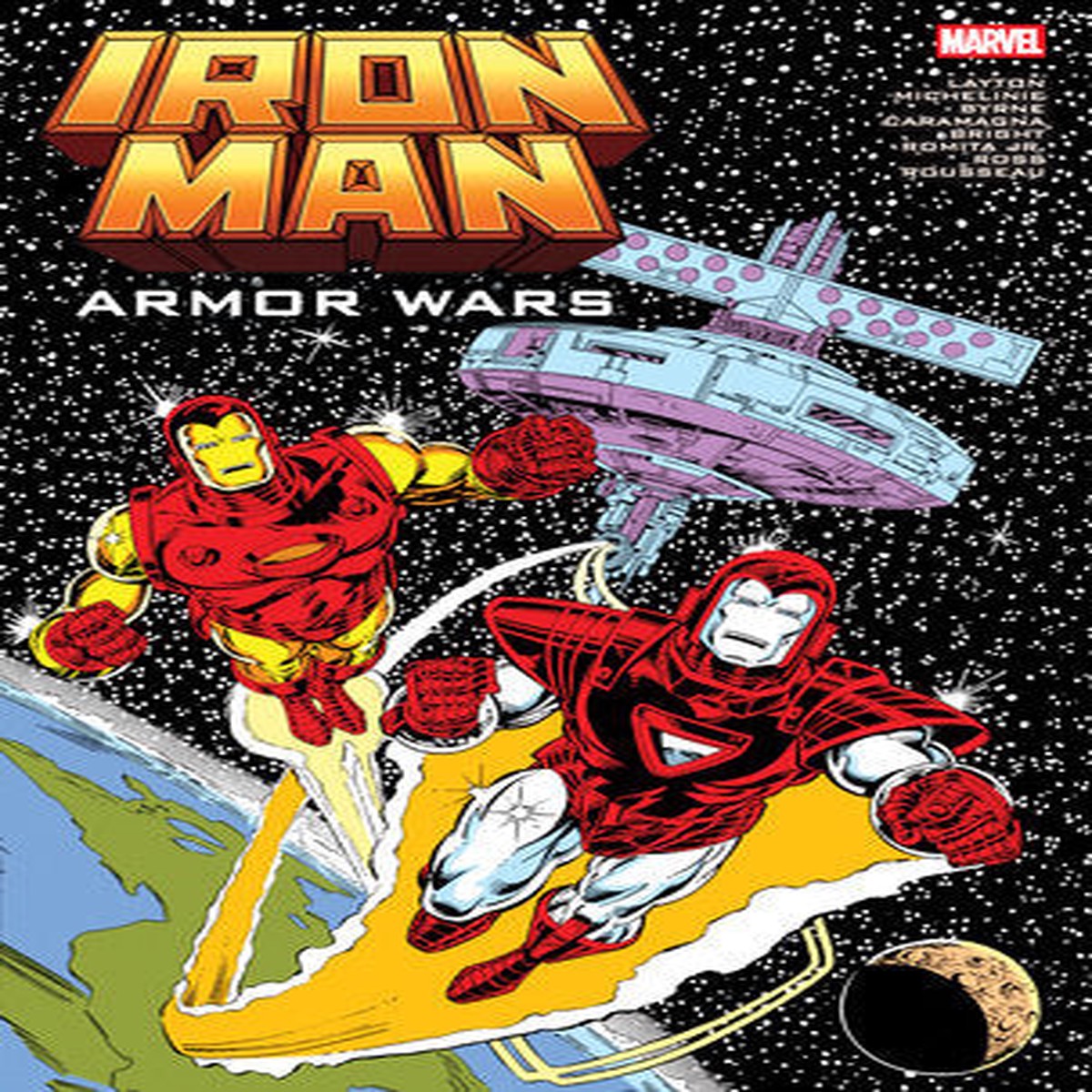 IRON MAN ARMOR WARS OMNIBUS HC BRIGHT CVR