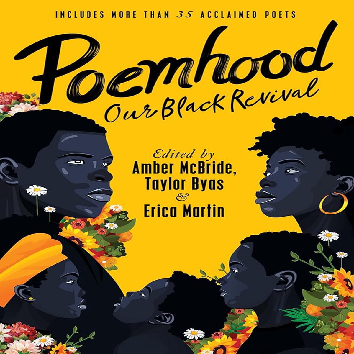 Poemhood Our Black Revival History Folklore the Black Experience A Young Adult Poetry Anthology by Amber McBride Erica Martin Taylor Byas (Hardcover)