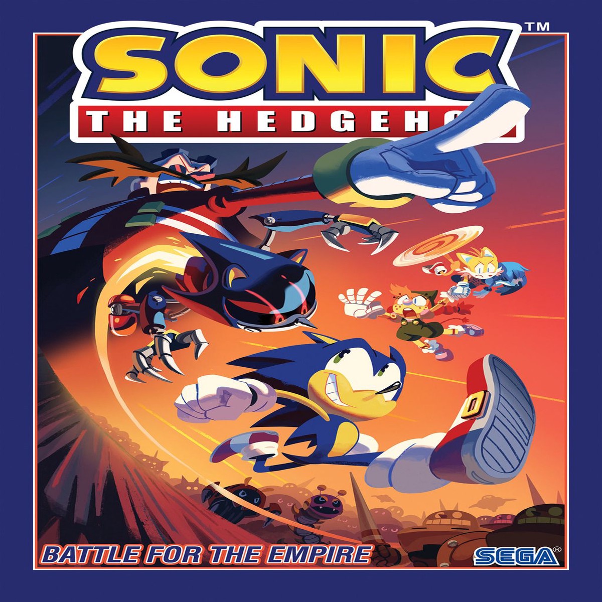 Sonic The Hedgehog Vol 13 Battle for the Empire