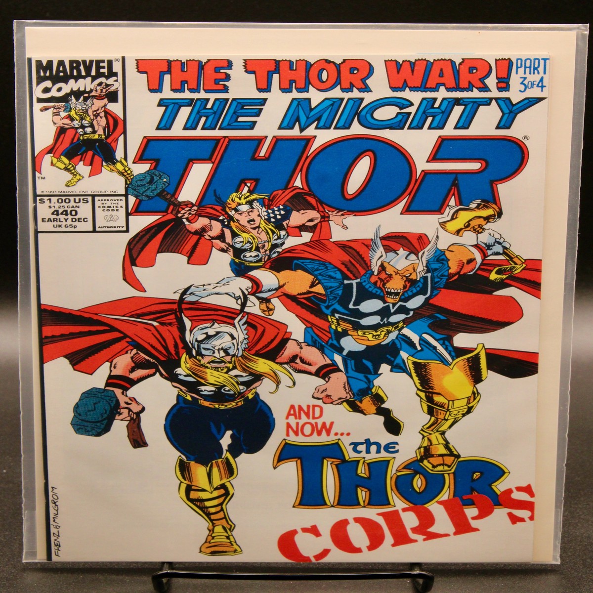 The Mighty Thor 440 Marvel (1991) Comic Book Key Issue