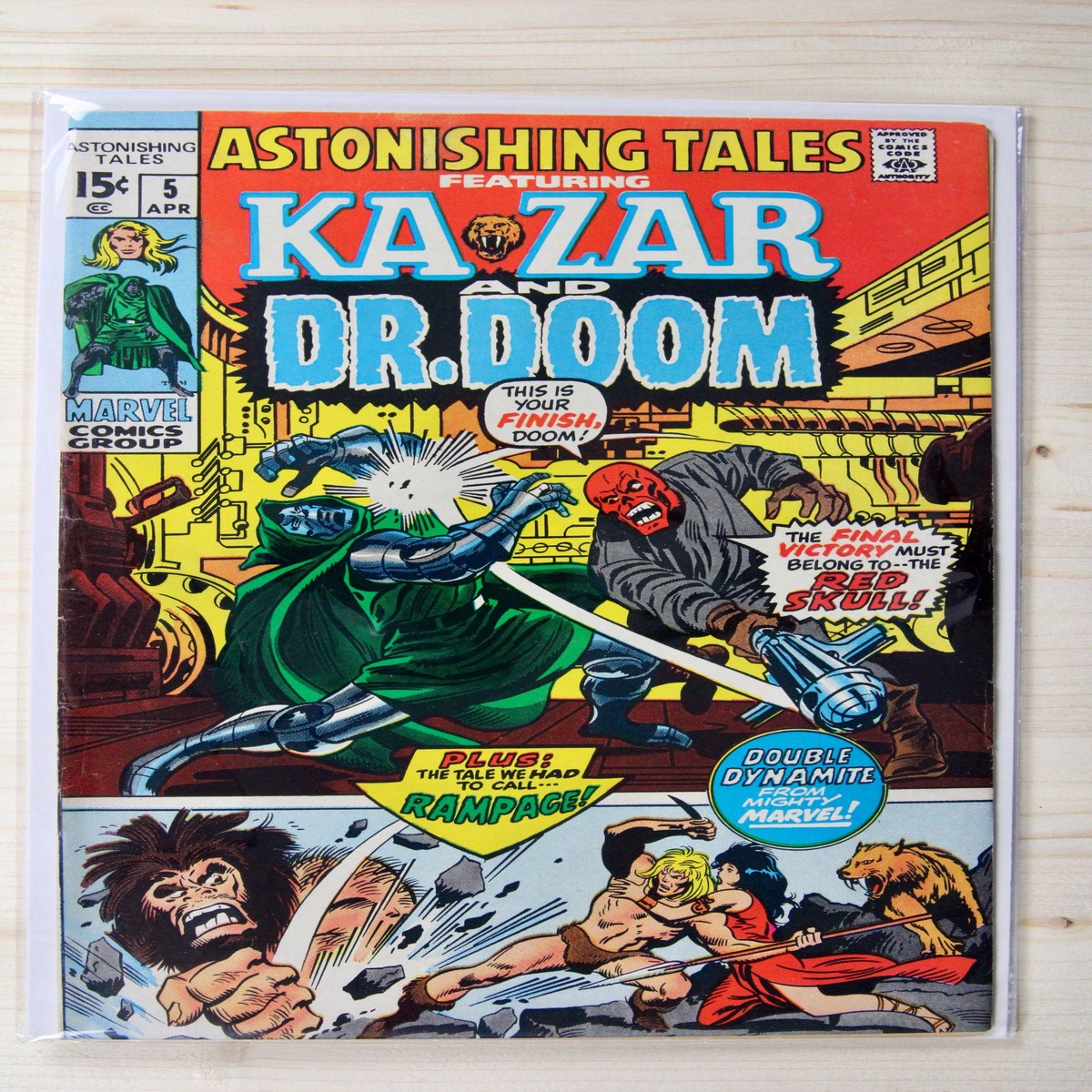 Astonishing Tales 5 Marvel (1971) 60 FN Stan Lee