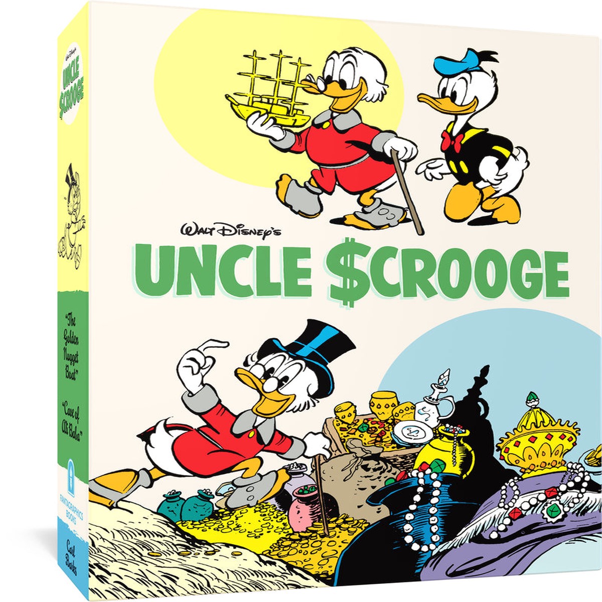 Walt Disneys Uncle Scrooge Gift Box Set The Golden Nugget Boat Cave of Ali Baba Vols 26 28