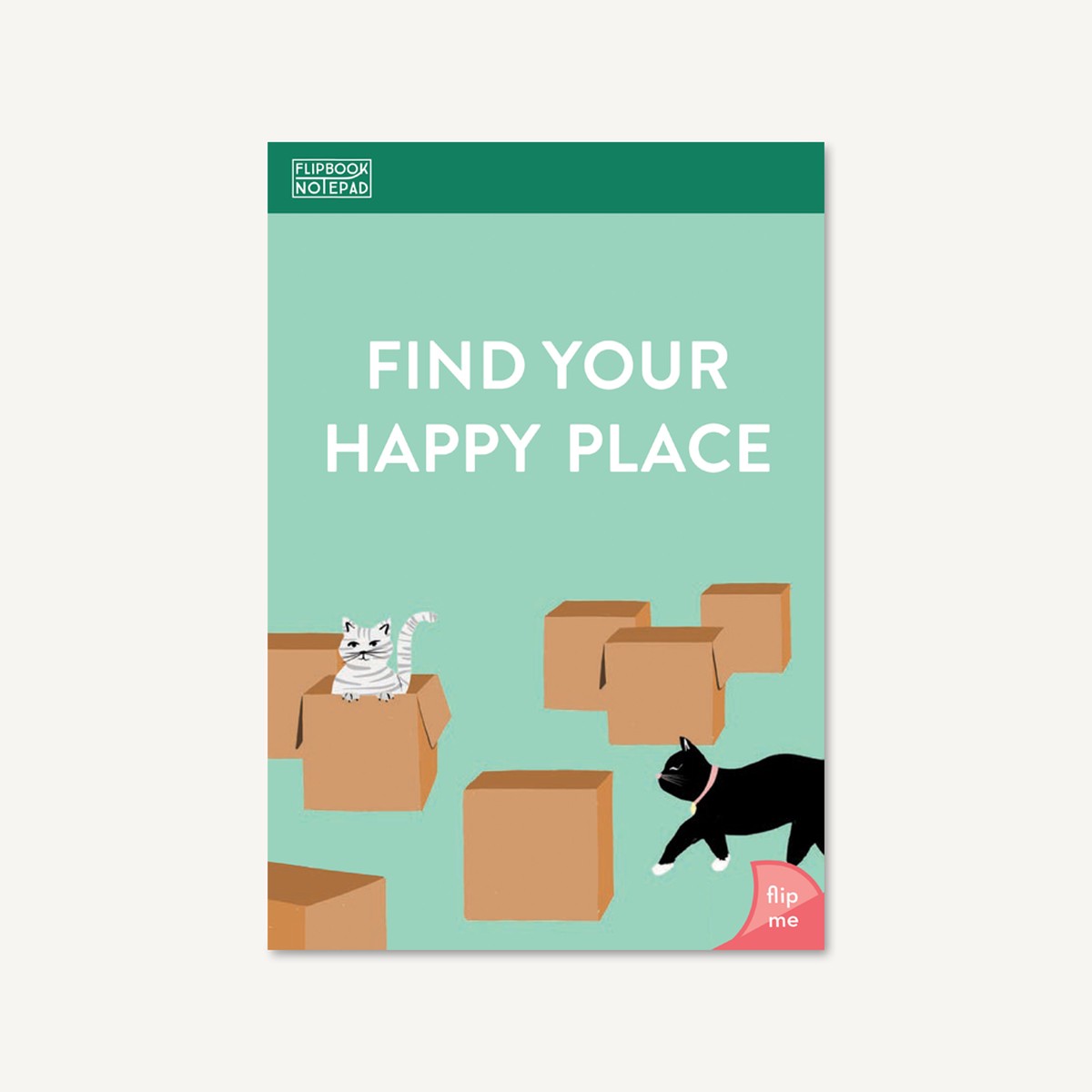 Flipbook Notepad Find Your Happy Place