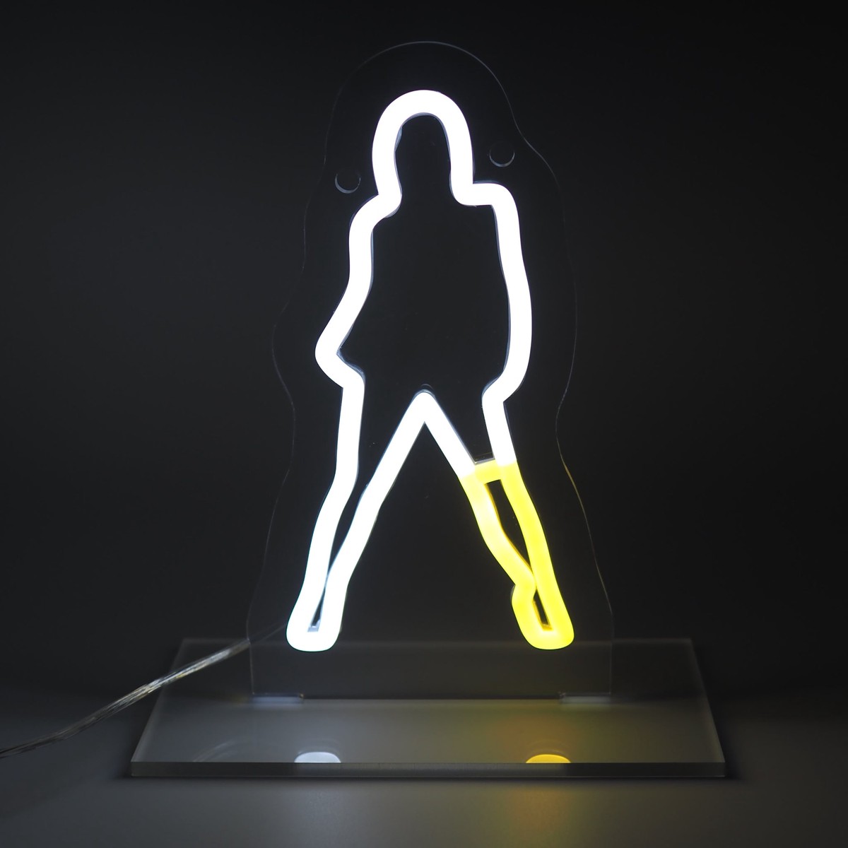 VS Logo - Mini LED Desktop Sign