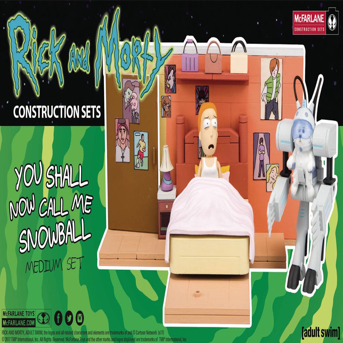 RICK MORTY SNOWBALL MED CONSTRUCTION SET CS (Net) (C 1-1-
