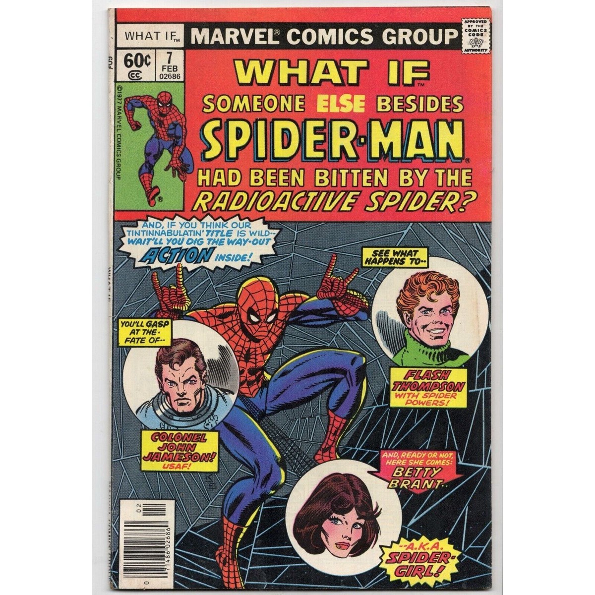 What If 7 Marvel Comics (1977) What If Someone Else Had Become Spider-Man