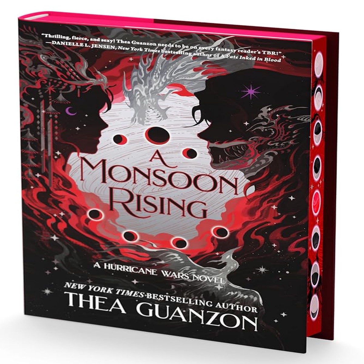 A Monsoon Rising A Novel (The Hurricane Wars 2) by Thea Guanzon (Hardcover)