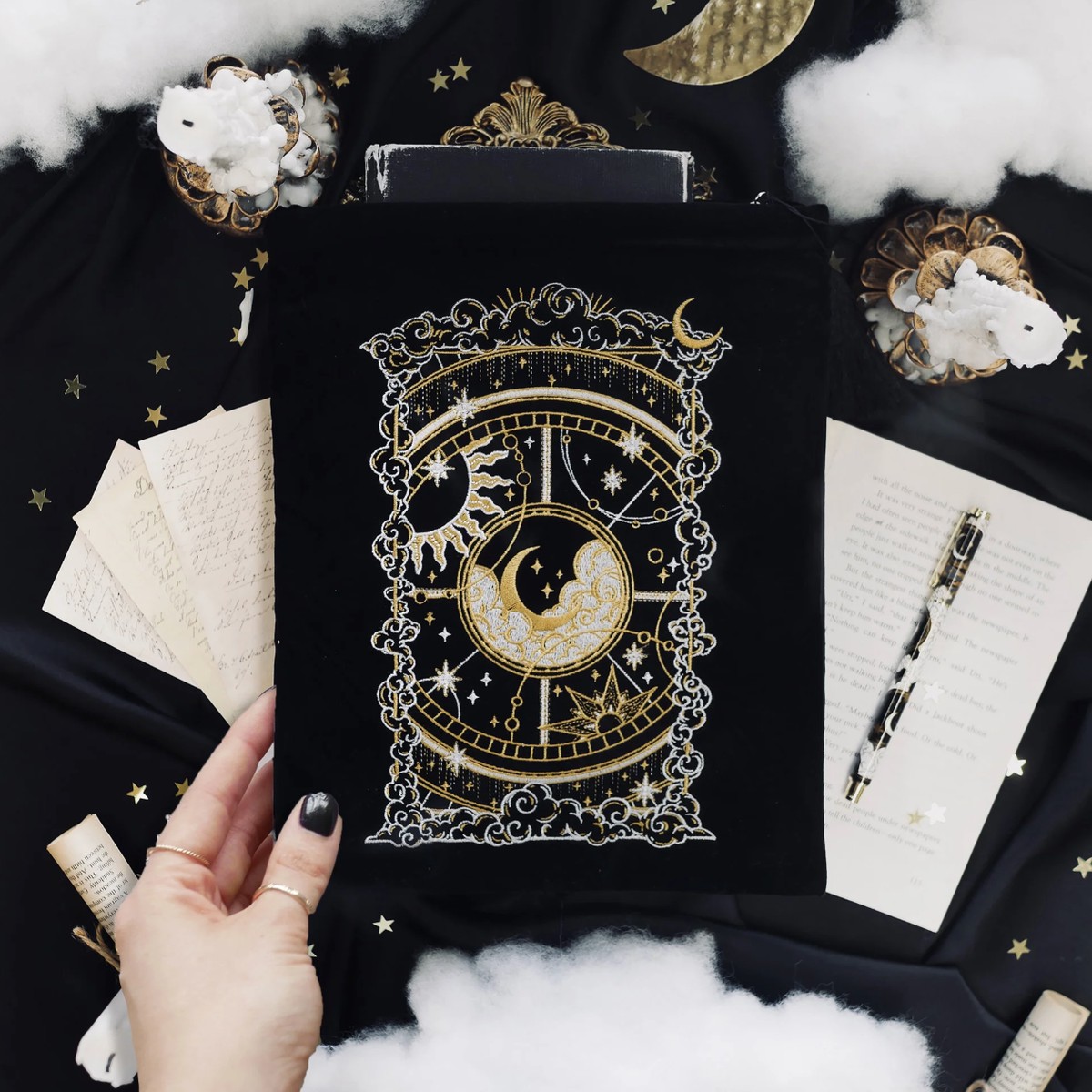 Otherworldly Book Sleeve- Black