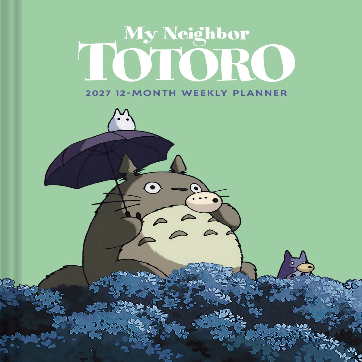 Studio Ghibli My Neighbor Totoro 2027 12-Month Weekly Planner