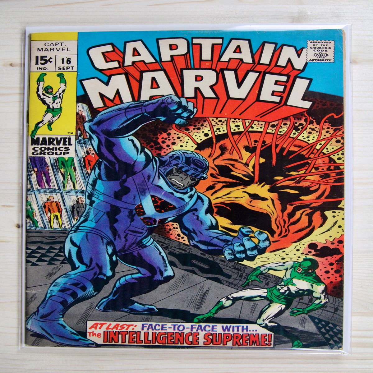 Captain Marvel 16 Marvel (1969) 70 FNVF Stan Lee