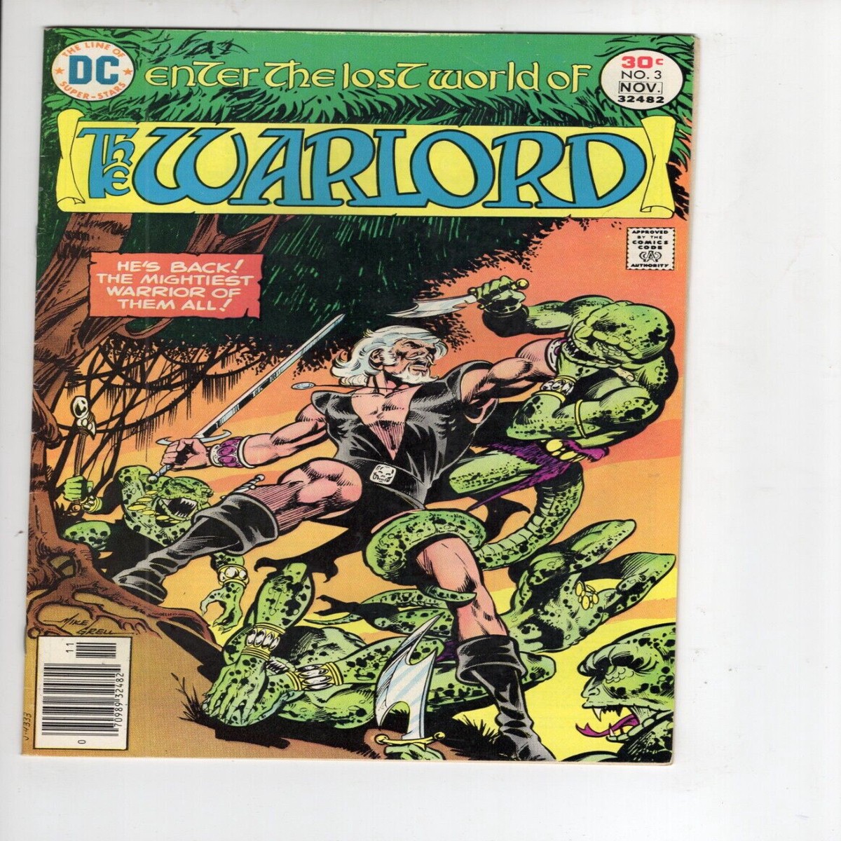 Warlord 3 DC Comics (1976)