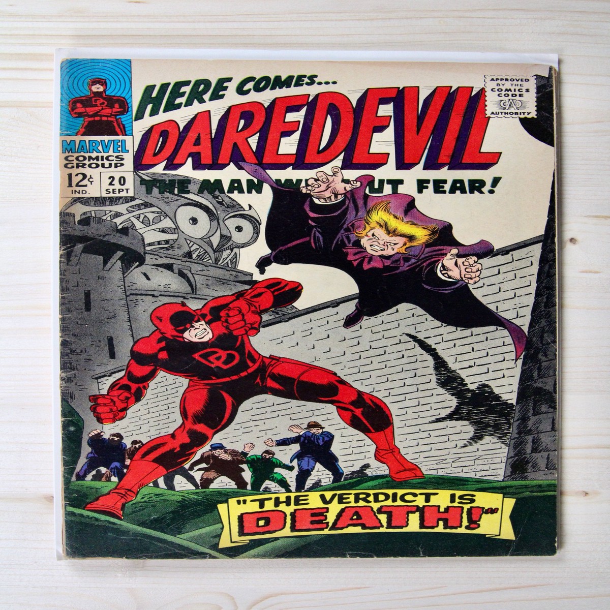 Daredevil 20 Marvel (1966) 45 VG John Romita art Stan Lee story