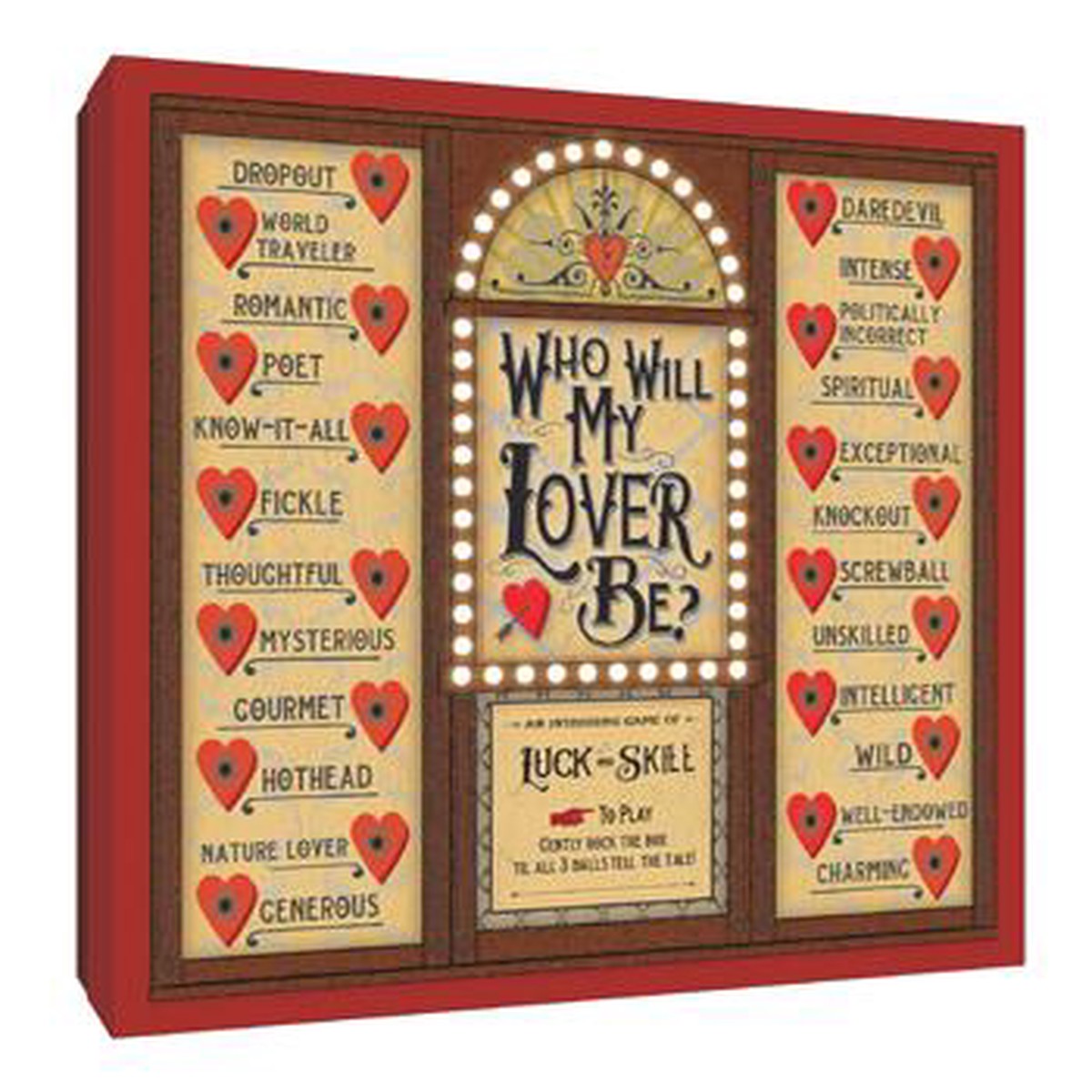 Who Will My Lover Be Game Box